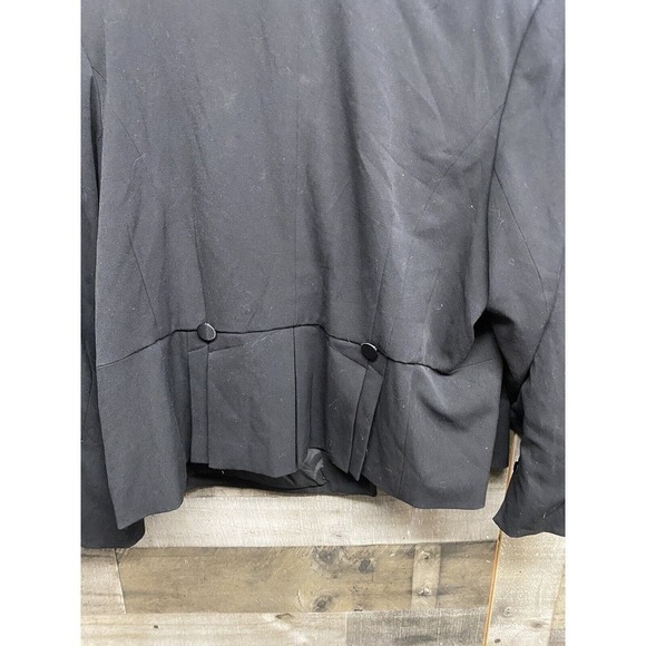 Lane Bryant Blazer Black Size 26 NWT One Button Front Blazer - Picture 4 of 5